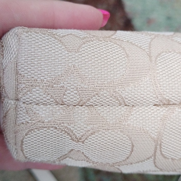 Coach F29960 Signature Jacquard File Crossbody Bag, Purse, Chalk - Picture 6 of 8